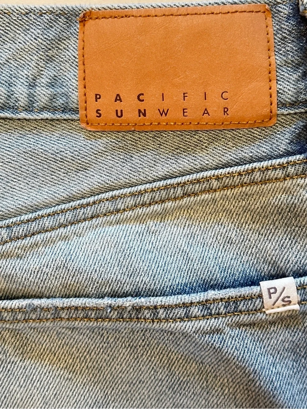 PacSun Extreme Baggy Jeans Mens Tag 32x30 Light Wash Wide Leg Skater Y2K Denim